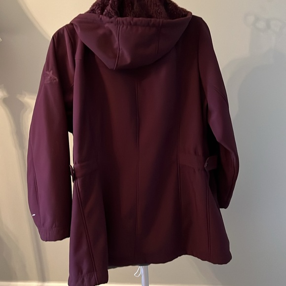 Women's ZERO EXPOSURE Burgandy Winter Jacket - Picture 3 of 5